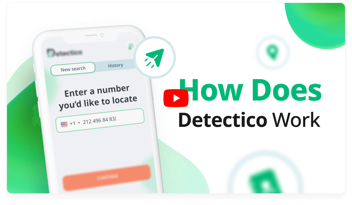 電話追跡アプリ Detectico