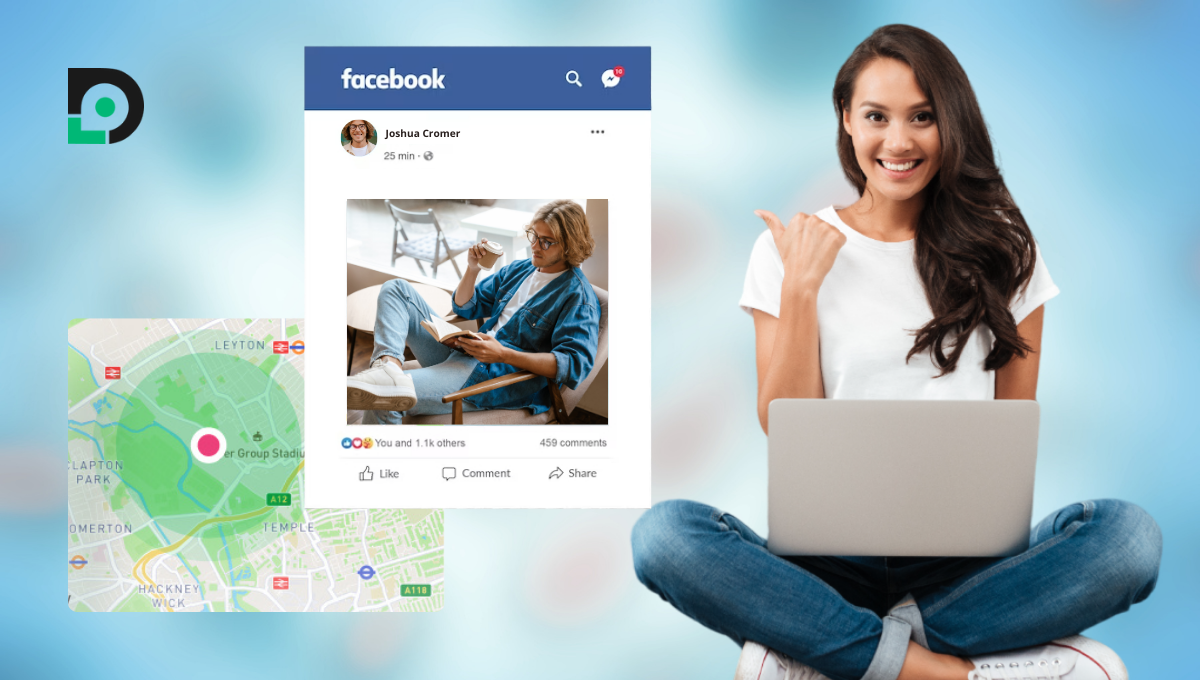 Cách tìm vị trí của ai đó trên Facebook mà không cần kết bạn